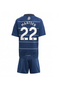 Aston Villa Ian Maatsen #22 Babytruitje 3e tenue Kind 2024-25 Korte Mouw (+ Korte broeken)